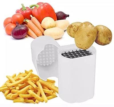 China Vegetable Chopper Chips Slicer Dicer Potato Natural Cut Tool Make French Fry Cutter Amazon Viable Veggie Potato Chipper for sale