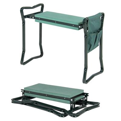 China Modern Folding Garden Kneeler Bench Sneak Heavy Duty Kneeling Pad and Seat with Case for sale