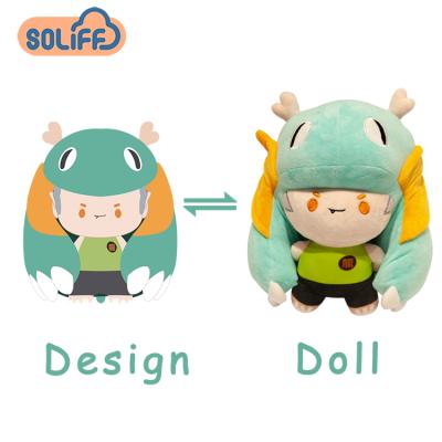 China Hot Sale Flat New Anime Toy Plush Toys Custom Stuffed Animals Animals Custom Made Cartoon for sale