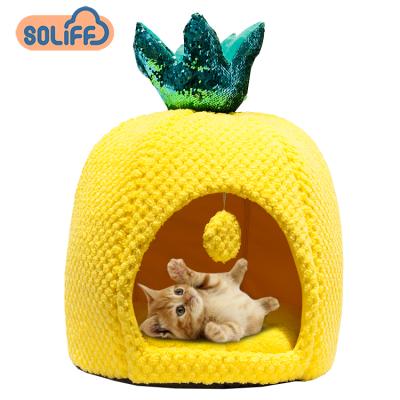 China Hot Selling Soft Dog Cushion Cat Bed Pet Beds Plush Dog Bed Breathable for sale