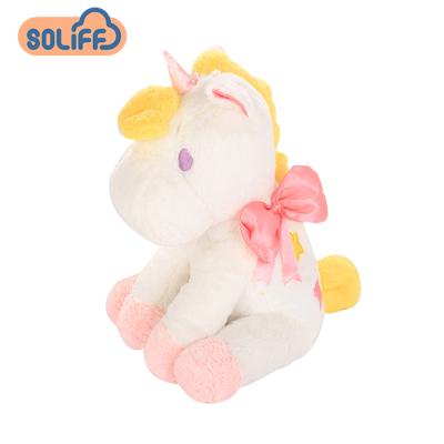 China New Design Soft Cute Unicorn Pale Pink Unicorn Soft Toy Plush Unicorn Toys for sale