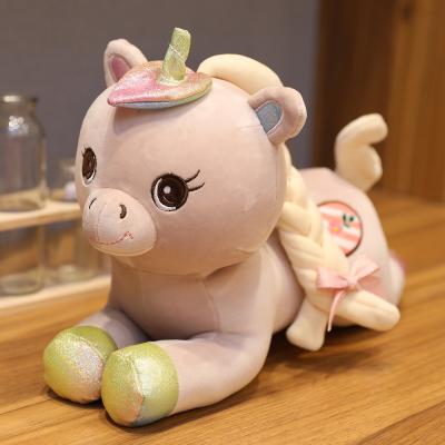 China Super Soft Velvet/Three-Dimensional Exquisite St 2022 Most Popular Petal Unicorn Stuffed Toy From Soft Animal Plush Manufacturer for sale