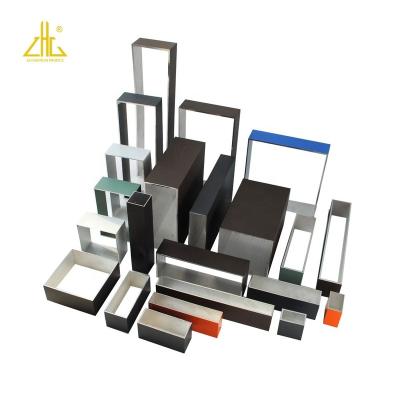 China China factory supply aluminum tubes construction aluminum tubes triangle pipe tube square round aluminum profiles with all kinds surface for sale