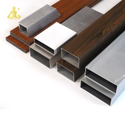 China door & ZHONGLIAN window extruded aluminum square tubing 6061 6063 aluminum pipes in different sizes for sale