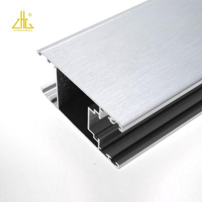 China ZHONGLIAN Supply Modern White Aluminum Aluminum Frame Hardware Sliding Doors Slim Glass Swing Door for sale