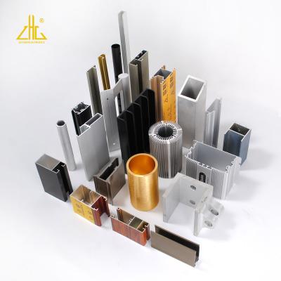 China Transport Tools ZHONGLIAN High Quality Extruded Aluminum Profiles Prices In Indian Proce for sale