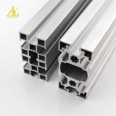 China Decorations 80*120 50*100 8020 4080 3060 3030 2040 2020 20mm 6063 various style v slot alu aluminum extruded profile with factory price for sale