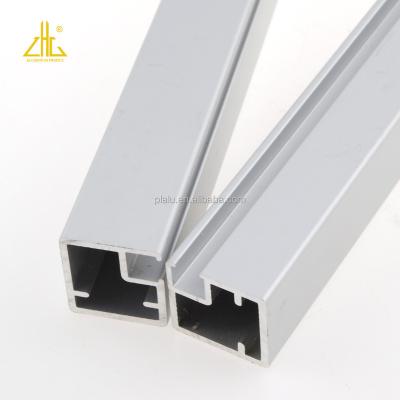 China Large Decorations Furniture Aluminum Sliding Door Wardrobe Profiles For Clothes Cabinet for sale