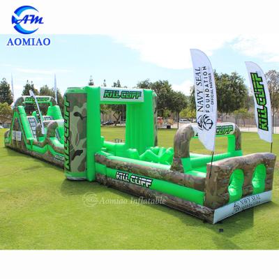 China PVC Inflatable Survivor Ultimate Challenge Inflatable Assault Obstacle Course for sale