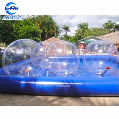 China Water Pool Inflatable Rectangular Water Pool For Kids Can Be Customized for sale