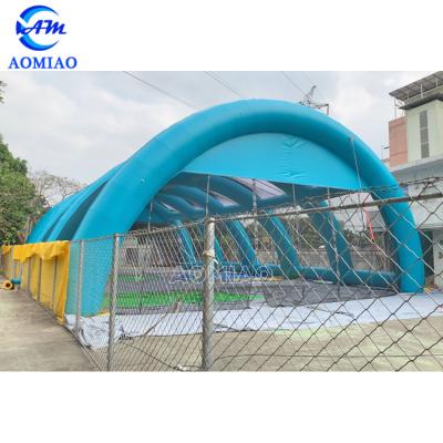 China 82ft Big Size Inflatables Paintball Field Bunker Tent Football Arena For Sale 82ft Or Customized for sale