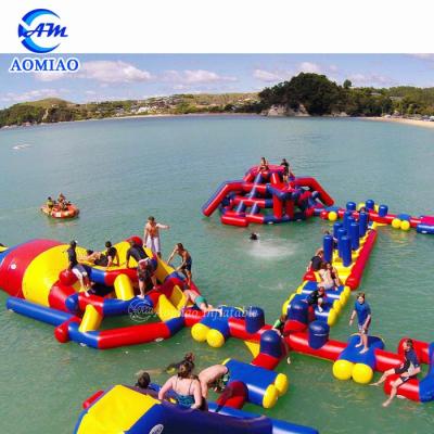 China Floating Water Obstacle Aqua Park For Sale Inflatable Can Be Customized for sale