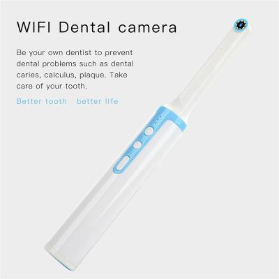 China Dentist Device Dental Regional Light Real Time Visual Inspection Teeth Whitening Wireless WiFi HD USB Oral Dental Camera Intraoral Endoscope for sale