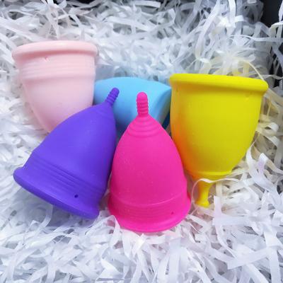 China Reusable ISO13485 Certificated Menstrual Cups Menstrual Medical Silicone Reusable Copa for sale