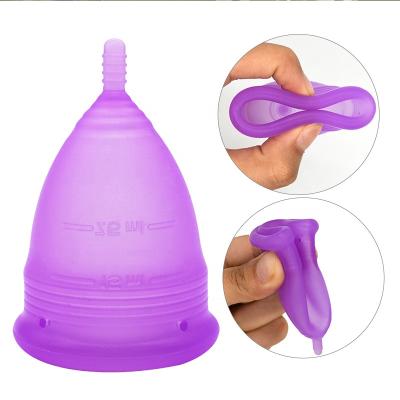 China Furuize 100% Reusable Medical Grade Silicone Menstrual Cup ISO13485 Approved Menstrual Copa for sale