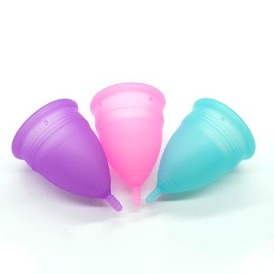 China Hot Selling Reusable ISO13485, ISO10993 Certificated Menstrual Cup Silicone Menstrual Copa for sale