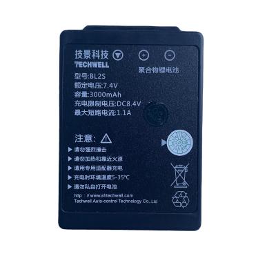 China TECHWELL BL2S Lithium Battery Recharge Battery Radio Remote Control Battery for sale