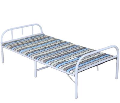 China China Foldable Foldable Sofa Bed Cheap Comfy Metal Camping Single Folding Bed With Mattress for sale