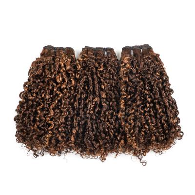 China Shinny Unprocessed Virgin Hair 13A Grade Cuticle Aligned Virgin Hair Wholesale Vendors, Mink Brazilian Curly Pixie Hair Bundles for sale