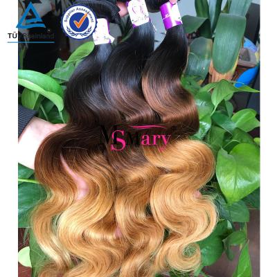 China Trending Peruvian Body Wave 2017 Products 8A Grade Body Wav Ombre Hair Extensions Wholesale for sale