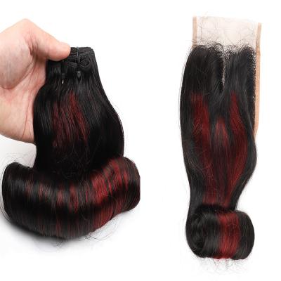 China Shinny Double Cuticle Aligned Hair Raw Indian Curly 100% Unprocessed Super Pulled Hair Weave Egg Bun Funmi for sale