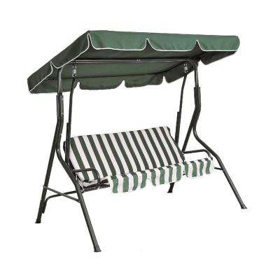 China Modern Modern Outdoor Furniture Patio 3 Seater Outdoor Swing With Cushion Canopy for sale