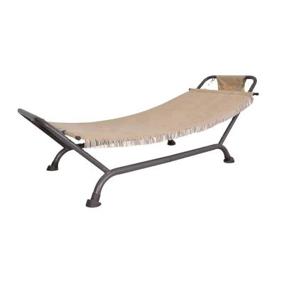 China Modern Steel Garden Leisure Hanging Bed With Hanging Bag for sale