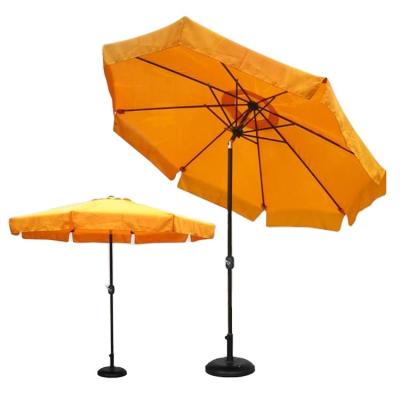 China Best Price Modern Garden Furniture OEM Design Sun Umbrella Black Beach Umbrella for sale