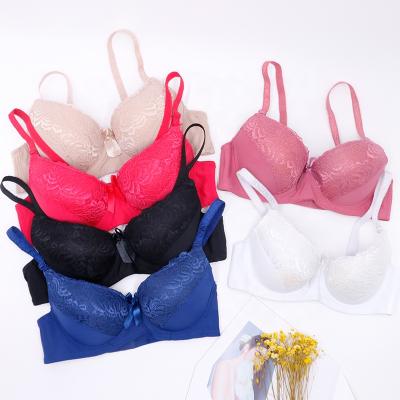 China Wholesale Pump Support Cheap Regular Bra For Underwire Bra 34 B Bra Vendors Women Thick Padded Lift Up for sale