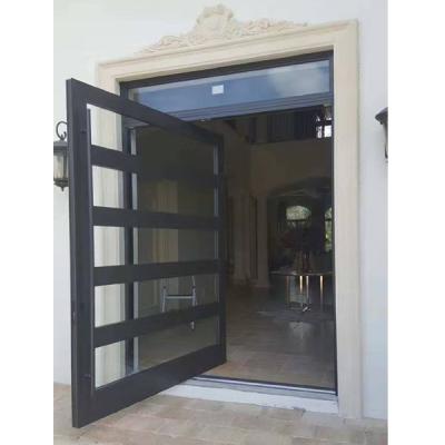 China High Quality Warm Modern Styles Villa Apartment Front Doors Pivot Front Entrance for sale