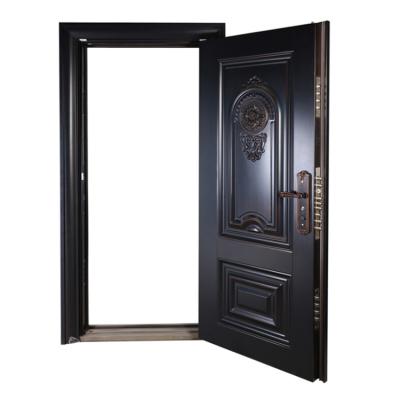 China Minimalist Italian Design Security Doors Internal Room Stainless Steel Bulletproof Door for sale