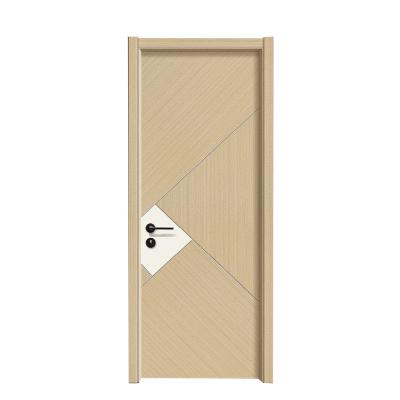 China 2021 Latest Design Modern Style Interior Security Wooden Door for sale