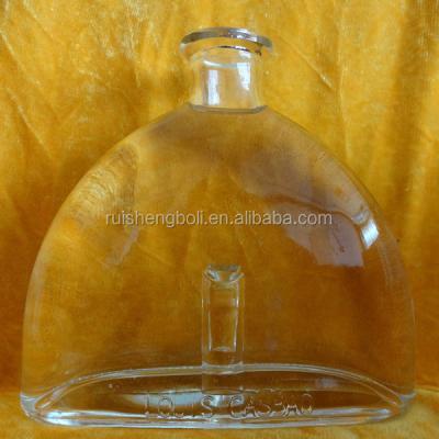 China Super Flint Glas leere 1,5L 2 Liter Glasflasche mit Stoppe zu verkaufen