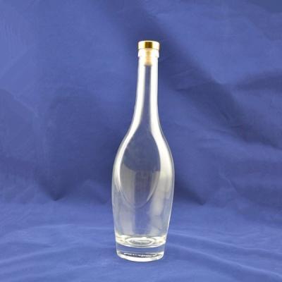 China Tequila-Flasche mit klarem Glasmaterial und schneller Lieferzeit 20-30 Tage zu verkaufen