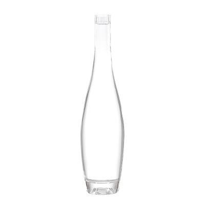 중국 슈퍼 플린트 유리 재료 500ml 750ml 물 음료 및 음주용 진 스피릿 병 판매용