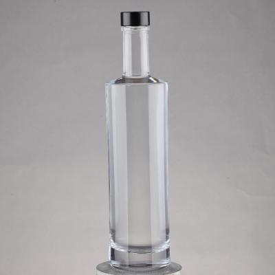 China Kendo Super Flint de buena calidad de metal con tapa de tornillo de vidrio Botella de vodka Bebida industrial en venta