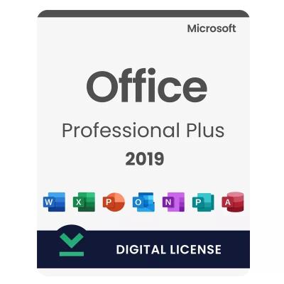 China Office 2019 Professional Plus Office 2019 Pro Plus Online Activate Keycard Office 2019 Pro Plus for sale