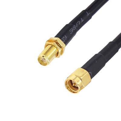 China Cable Assemblies LMR LMR 200/400 SMA Coax Cable Adapter Lmr200 Lmr400 Low Loss RG174 Male-SMA Male Female RF for sale