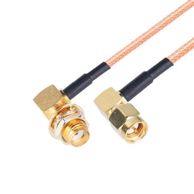 China OEM RG178 RG316 RF Jumper Antenna Cable SMA Coaxial Cable Assembly RG316 SMA for sale