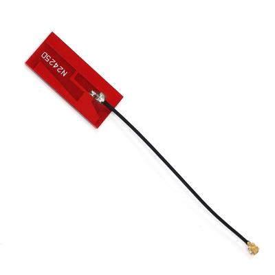 China Customized Internal Patch Antenna 2G 3G GSM GPRS LTE 4G 2.4ghz WIFI Internal PCB Antenna With Ipex Connector for sale