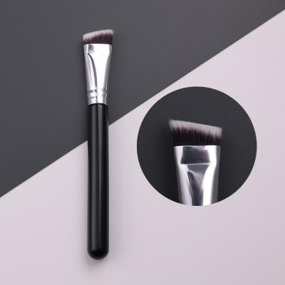 China Angular Blush IPRESTA Drop Shipping To USA Private Label Professional Kabuki Black Makeup Blending Brush for sale