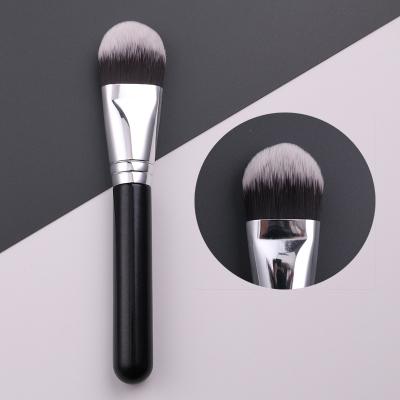 China Angular Blush NEW IPRESTA Foundation Makeup Mask Brush Custom Simple High Quality Liquid Black Handle Soft Bristle For Make Up Tools for sale