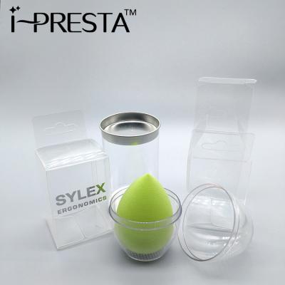 China Recyclable IPRESTA 2021 Best Amazon Selling Beauty Sponge Makeup Blender Sponge Holder Makeup Sponge Box for sale