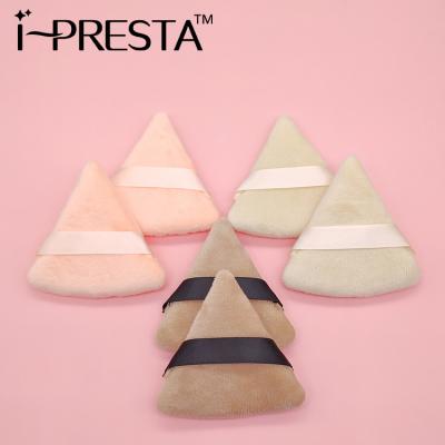 China New DesignTriangle Shape Cotton Makeup Base Powder Cosmetic Puff Cosmetics for sale