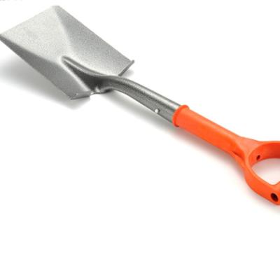 China Mini Garden Shovel Square Shovels With Plastic Handle for sale