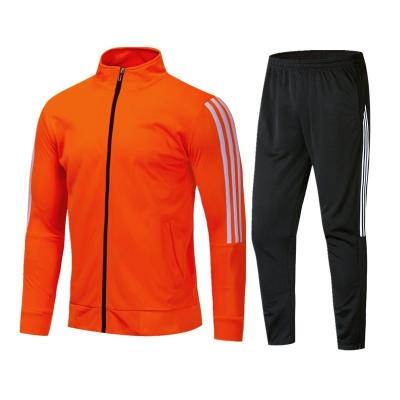 China Anti-Mildew And Antibacterial Soccer Training Suit Custom Pants Track Pants And Track Jacket Set for sale