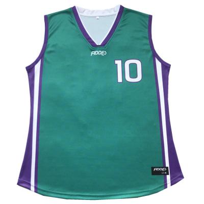 China Antibacterial Custom Logo Singlets Basketball Wear High Quality Wholesale Custom Embroidery Basketball Tank Top for sale