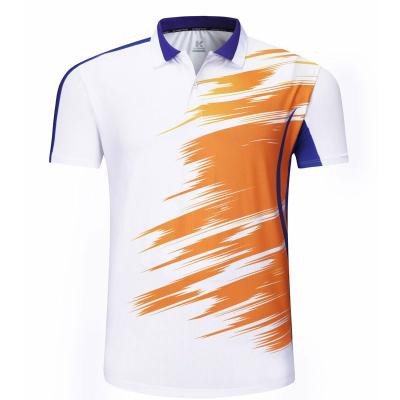 China Good Stretch And Tear Custom Design Sports Cheap Badminton Table Tennis Uniforms Training T Shirts for sale