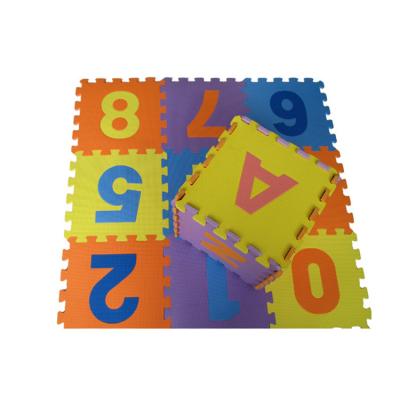 China Good Flexibility Child Good Quality Eva Foam Puzzle Coupling Mat 30*30*1cm for sale