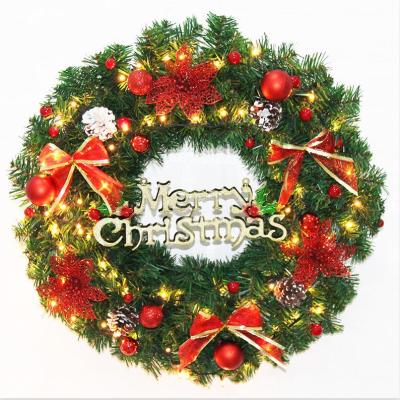 China Wholesale New Arrival Artificial Decorated Large Christmas Led Giant Garland for sale